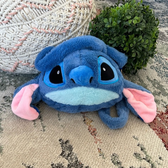 New Disney Lilo & Stitch Plush Shoulder Bag Crossbody Purse THE CUTEST - Picture 15 of 15